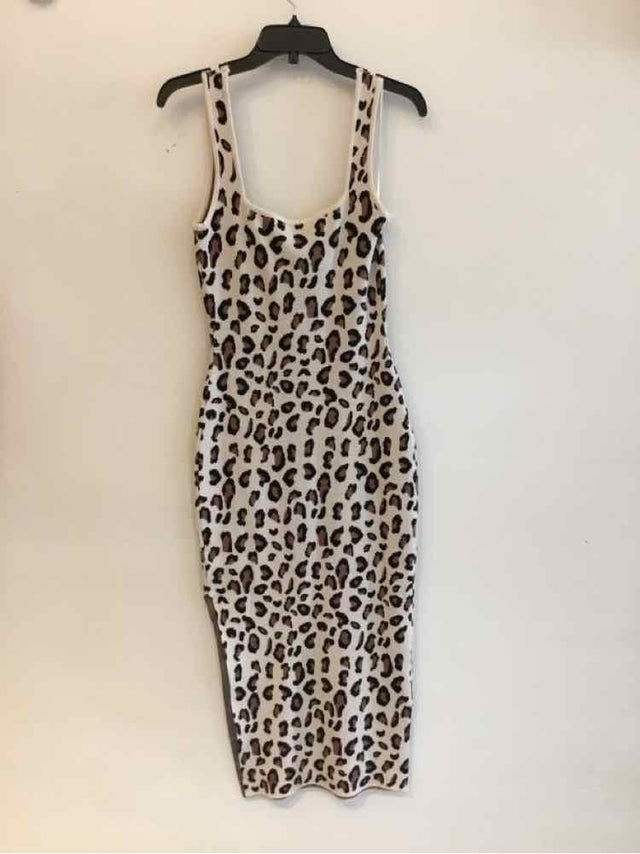 Mable Cream Multi Size S Dress