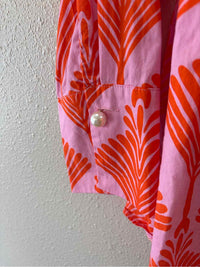 jodifl Pink and Orange Size M Shirt