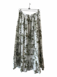 Hunter Bell White and Green Size 2 Skirt