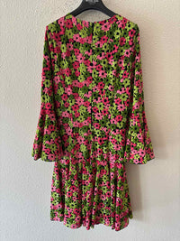 Michael Kors Collection Black Multi Size 6 Dress