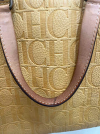 Carolina Herrera Andy 7 Yellow Handbag