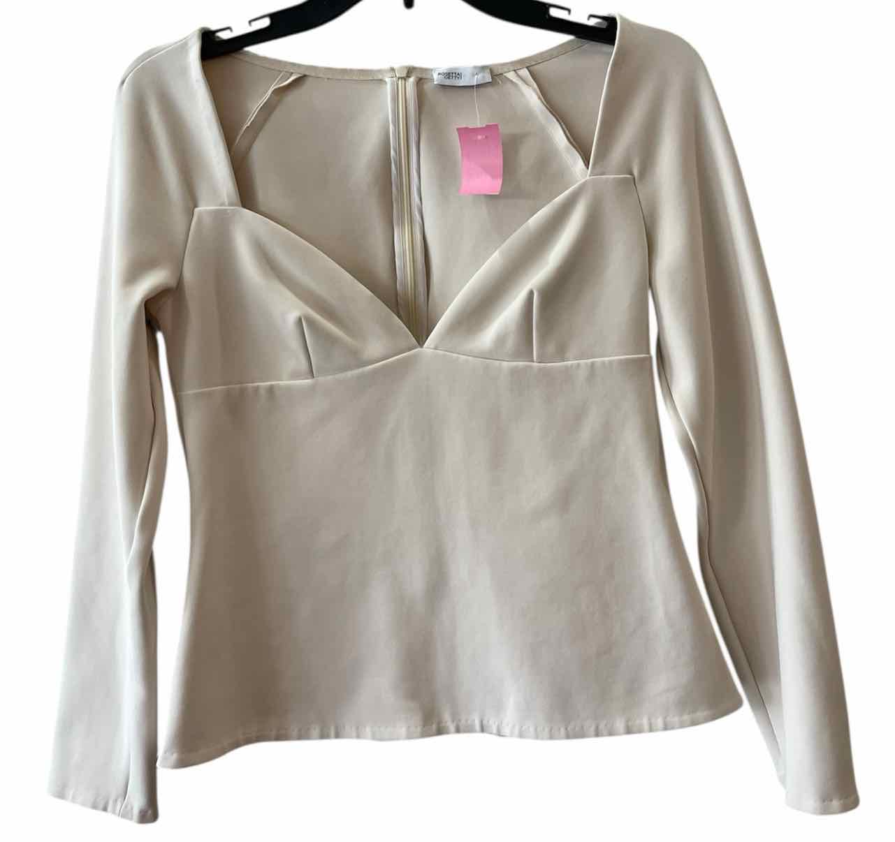Rosetta Getty Cream Size M Shirt