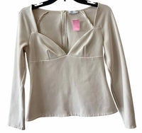Rosetta Getty Cream Size M Shirt