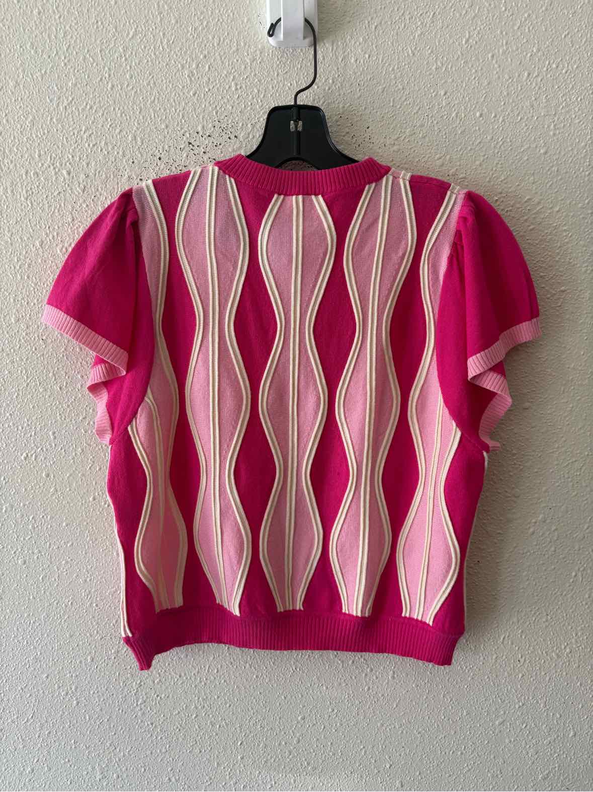 thml Pink and White Size S Shirt