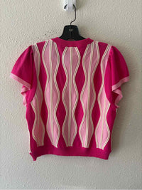 thml Pink and White Size S Shirt
