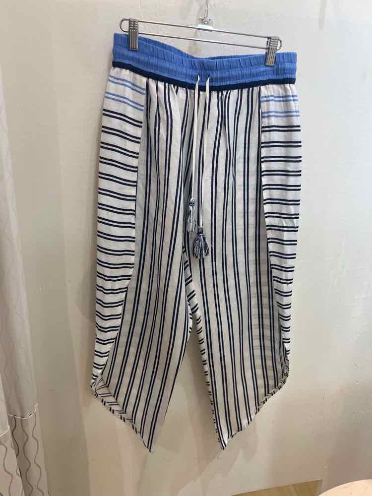 Joie White and Blue Size S Pants