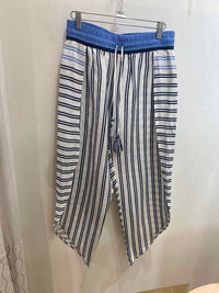 Joie White and Blue Size S Pants