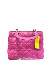 Dior Lady Dior Magenta Handbag