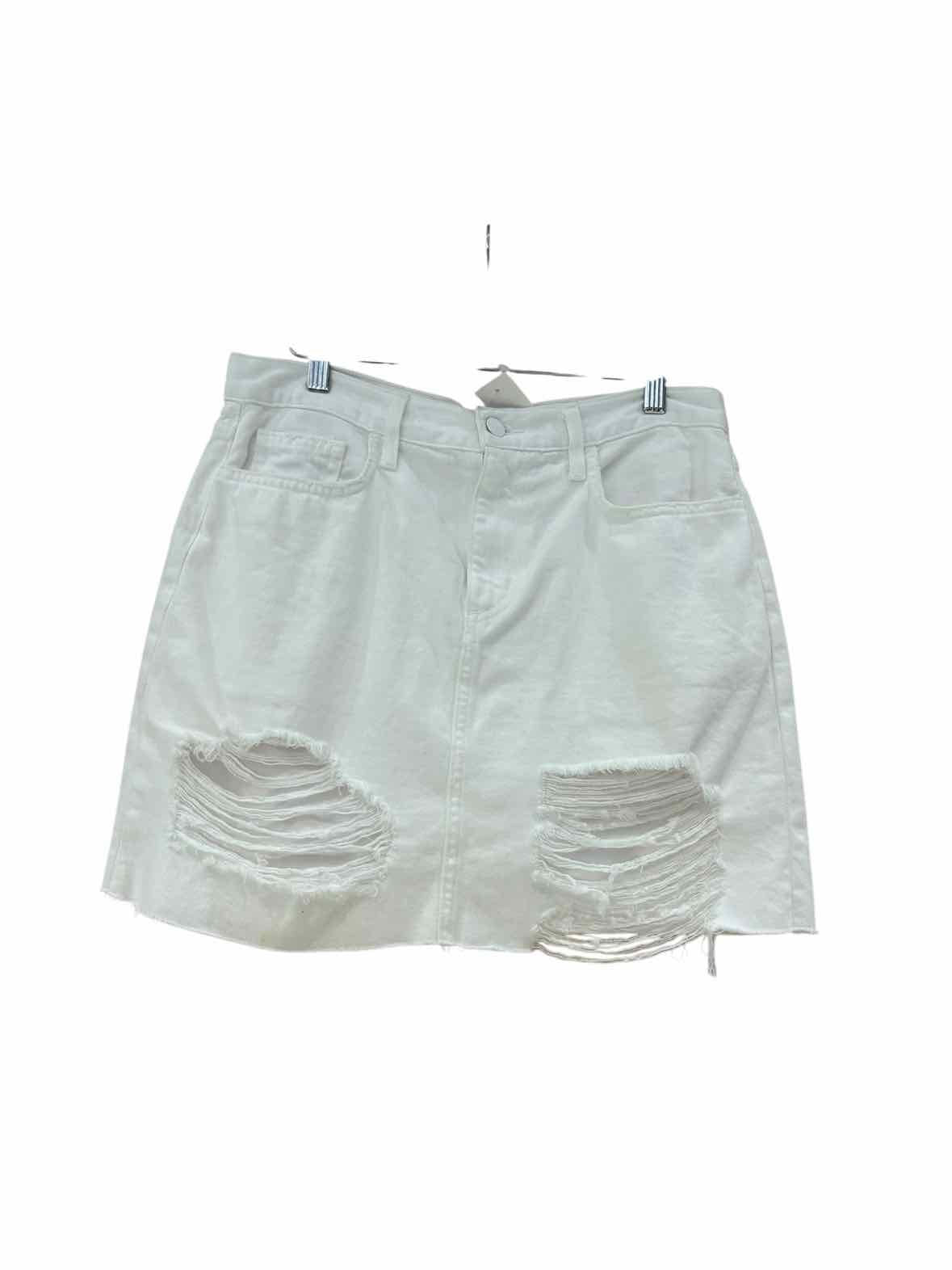 L'Agence White Size 28 Skirt