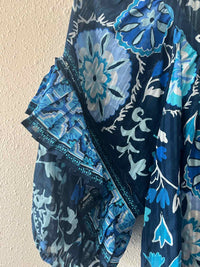 Ramy Brook Blue Multi Size XS Shirt