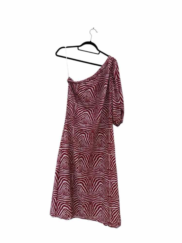 The Lulo Project Rust and White Size L Dress