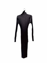 Torn by Ronny Kobo Black Size M Dress