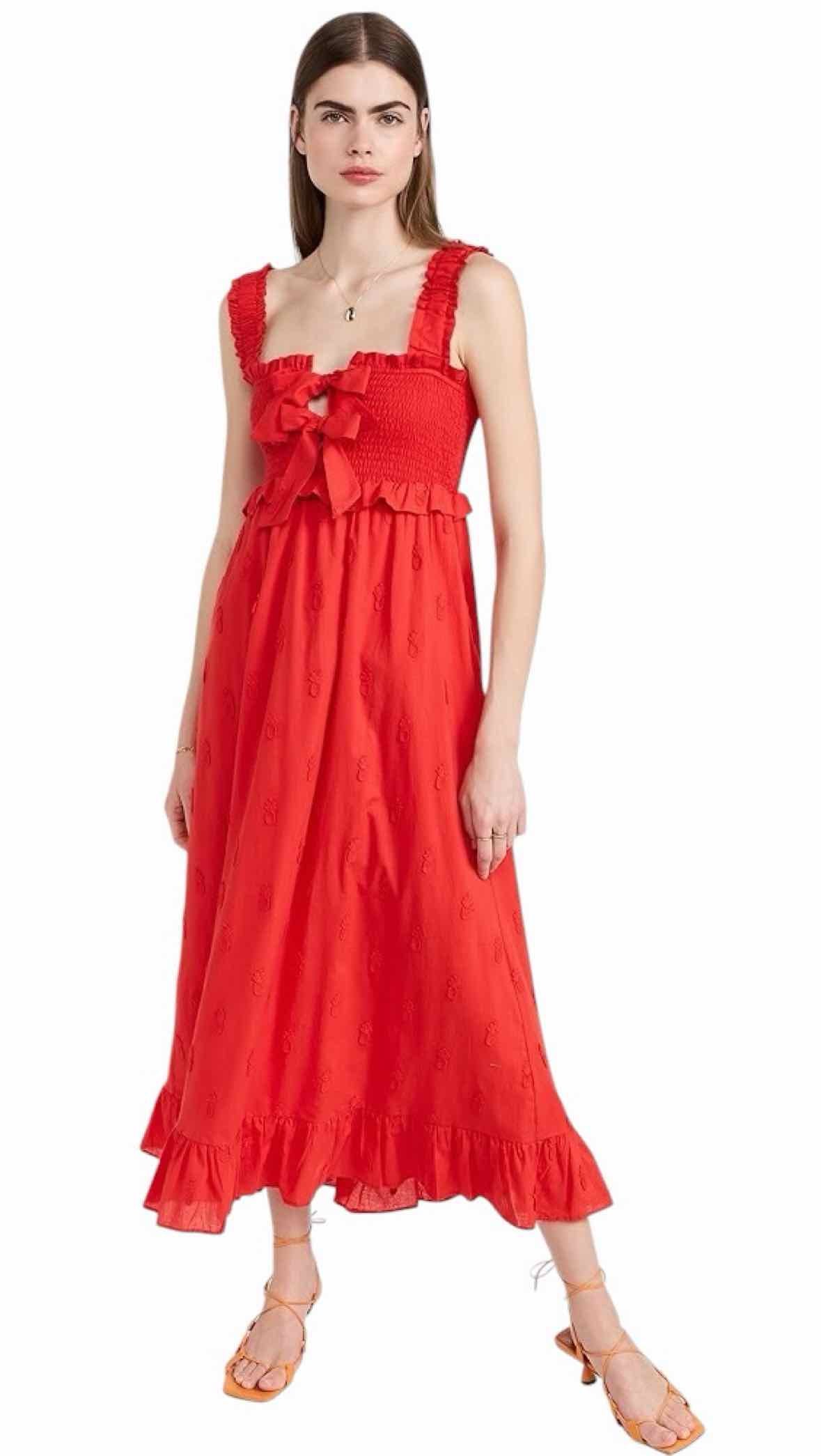 farm rio Red Dress  Swap Boutique