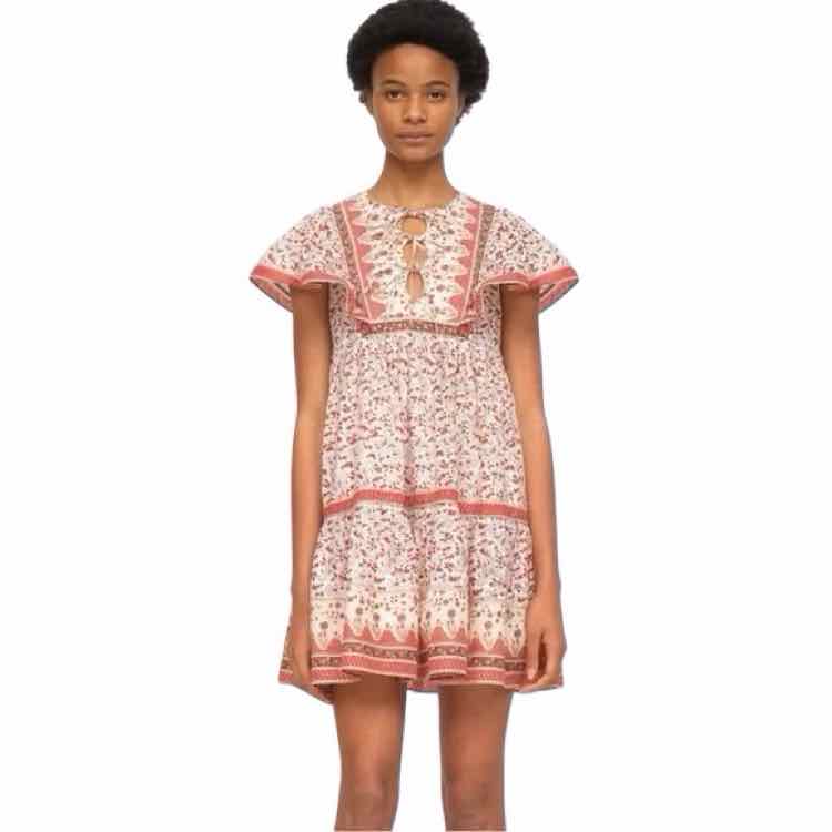 sea Beige and Red Size L Dress