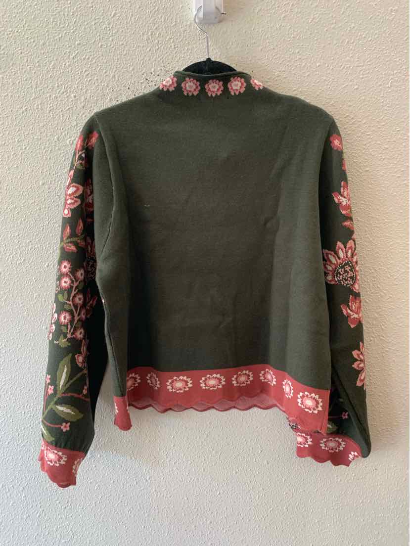 thml Green and Pink Size M Sweater
