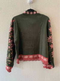 thml Green and Pink Size M Sweater