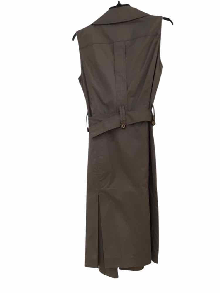 Carolina Herrera Brown Size 10 Dress