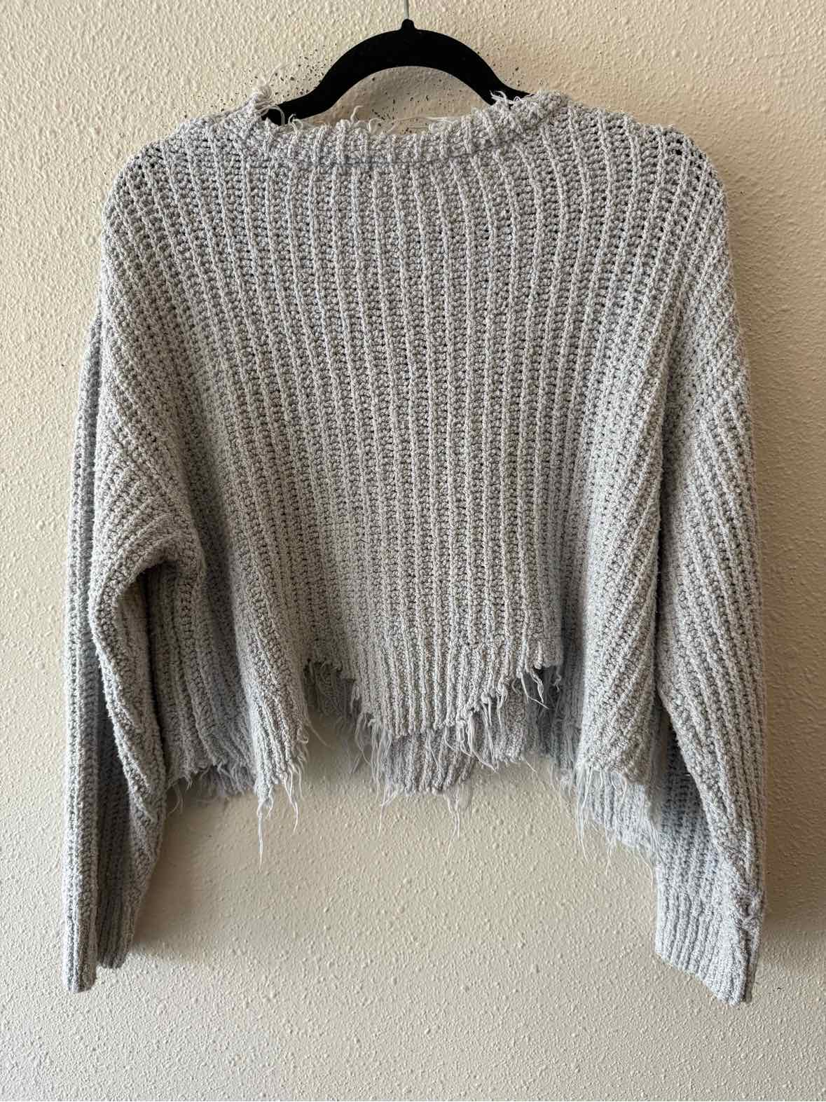 Bershka grey Size S Sweater