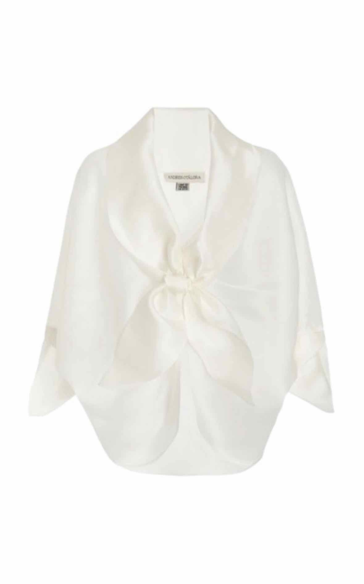 Andres Otalora Ivory Size 4 Shirt