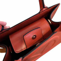 Mario Valentino Terracotta Handbag
