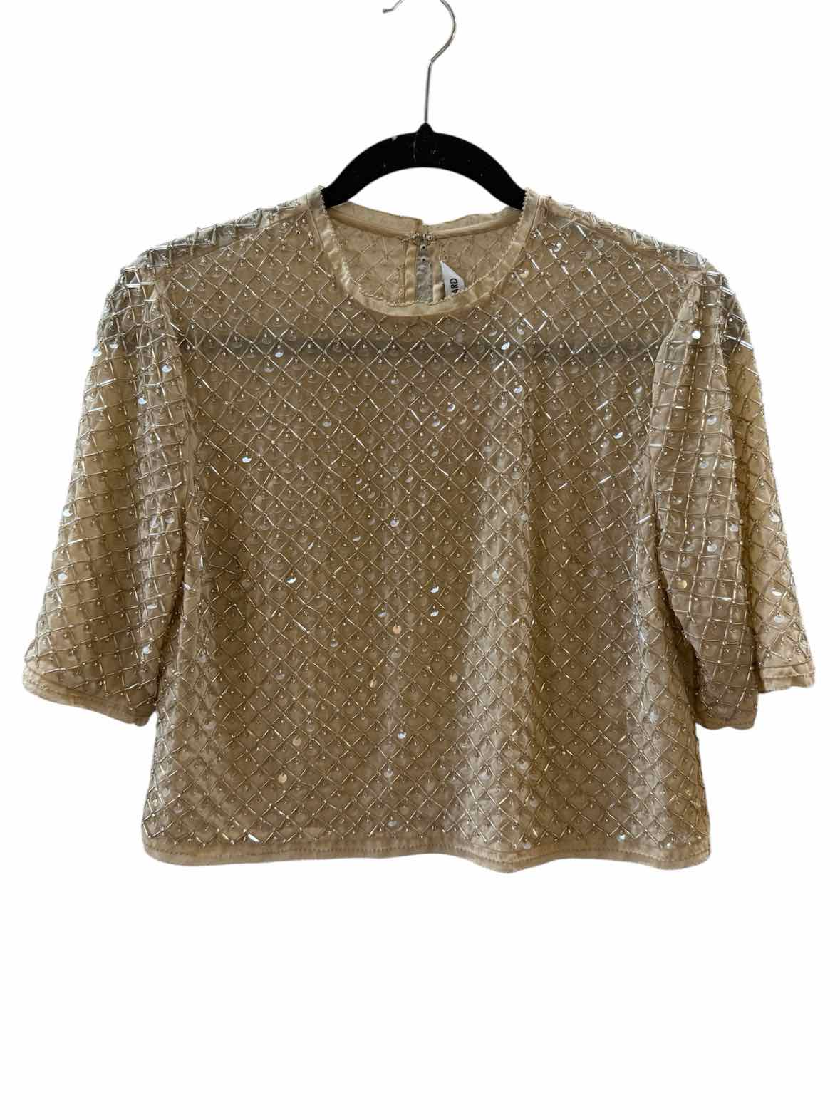 Veronica Beard Ivory Size S Shirt
