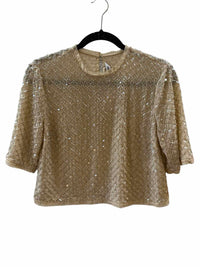 Veronica Beard Ivory Size S Shirt