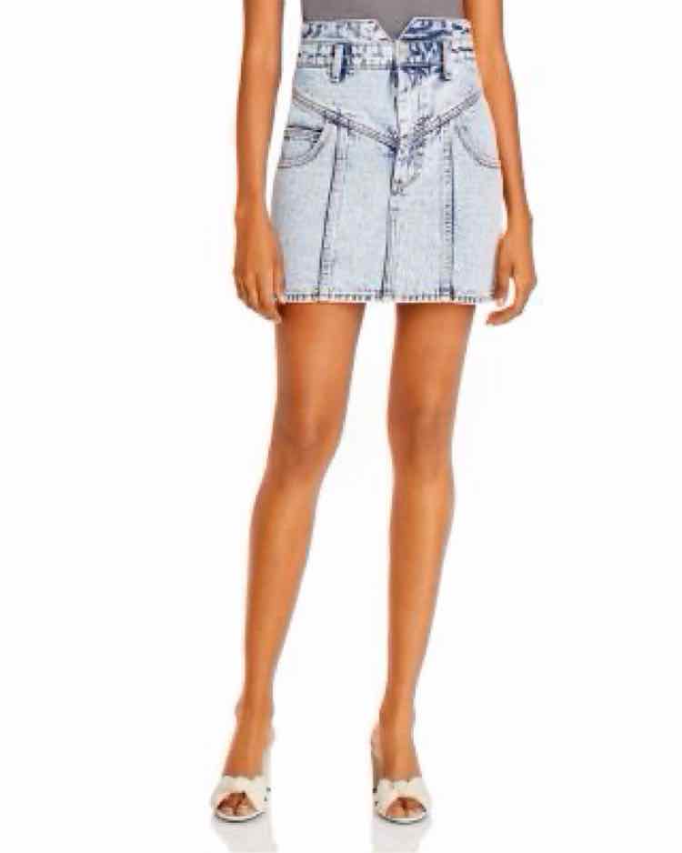 Aqua Blue Size 26 Skirt