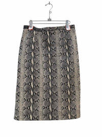 Tibi Snake Print Size 8 Skirt
