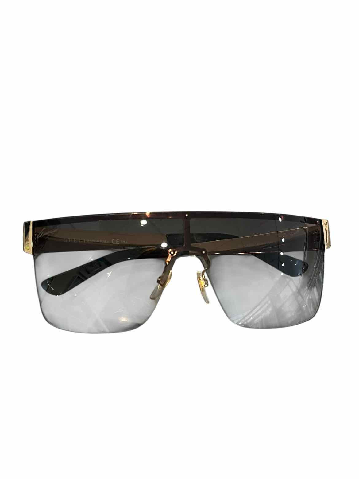 Gucci Brown and Gold Sunglasses