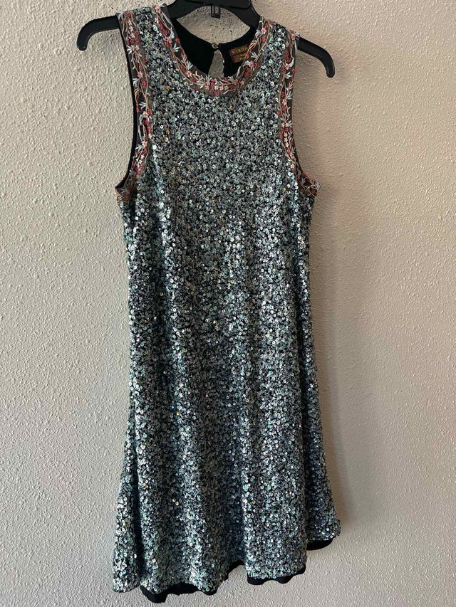 Varun Bahl Black Multi Size 8 Dress