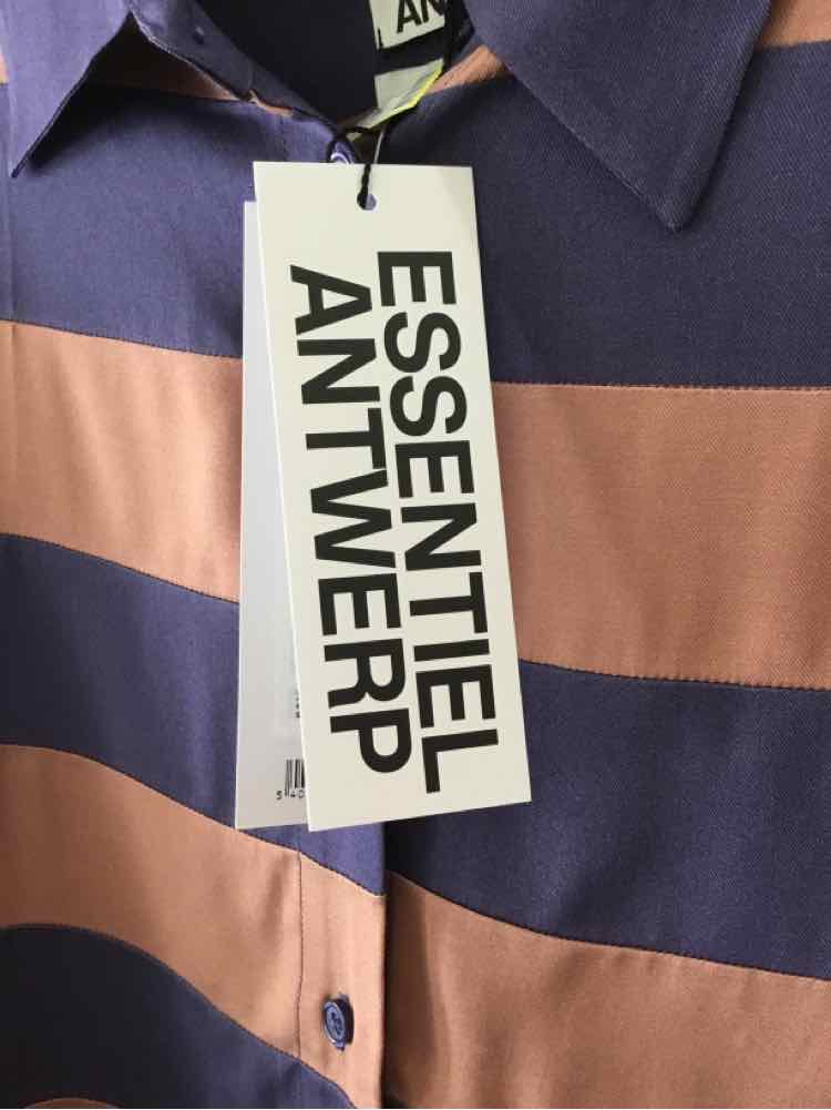 Essential Antwerp brown and navy Size XS Shirt