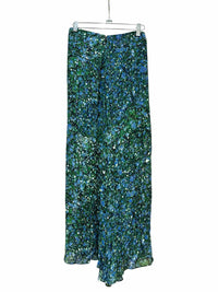 Veronica Beard Blue and Green Size 2 Skirt
