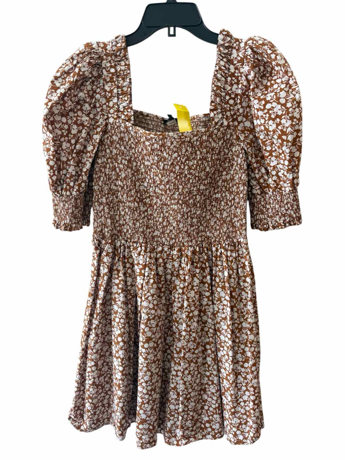 1. STATE brown and white Size M Dress