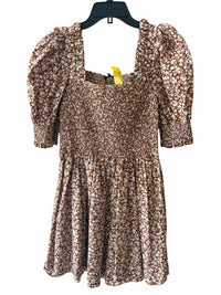 1. STATE brown and white Size M Dress