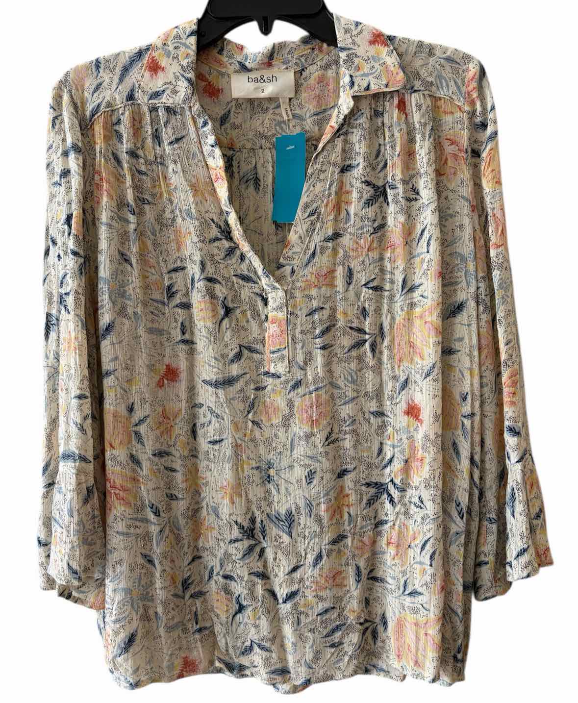 Ba&sh Cream Multi Size S Shirt