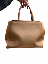 Fendi 2jours Elite Tote Beige Handbag
