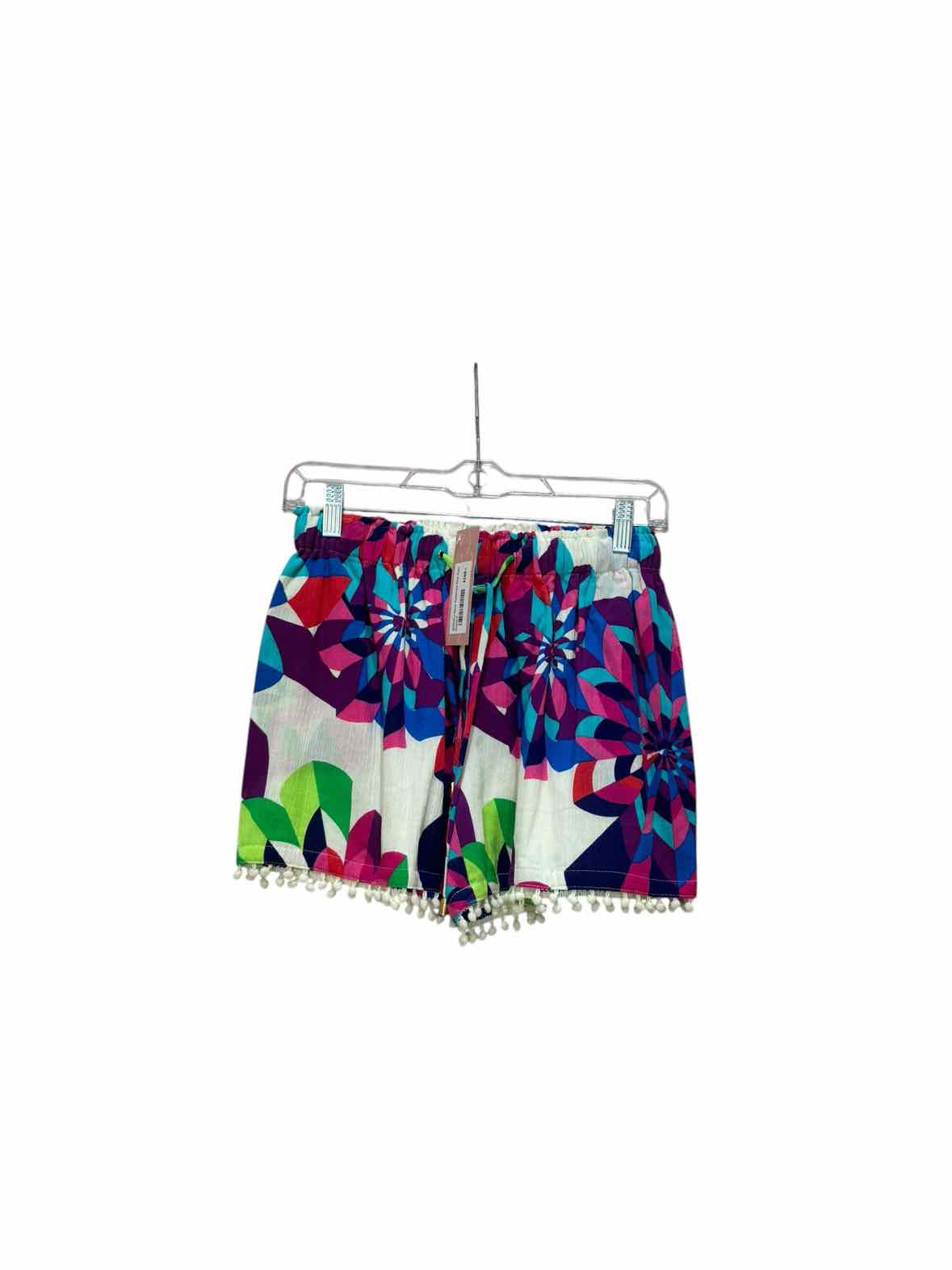 Julie Brown White Multi Size P Shorts