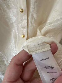 T Tahari Ivory Size L Shirt