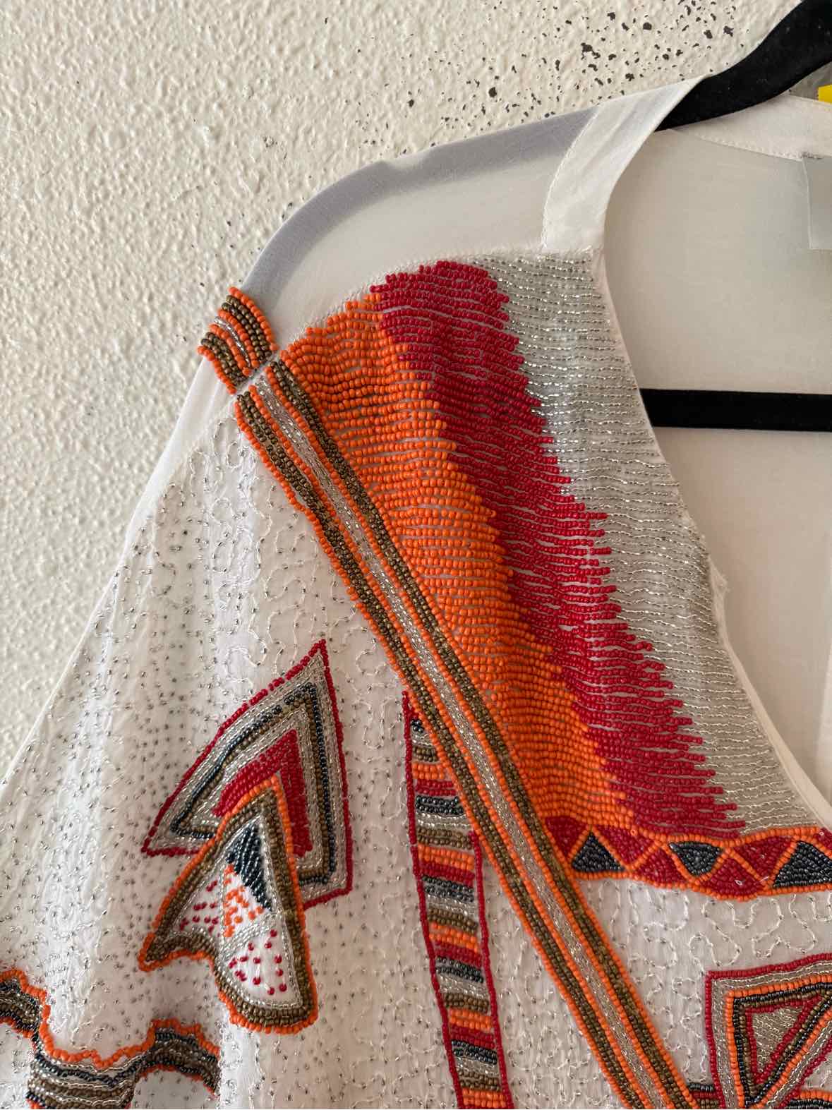 Chloe Oliver White Multi Size S Shirt