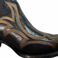 Stetson black and brown Size 9.5 Boots
