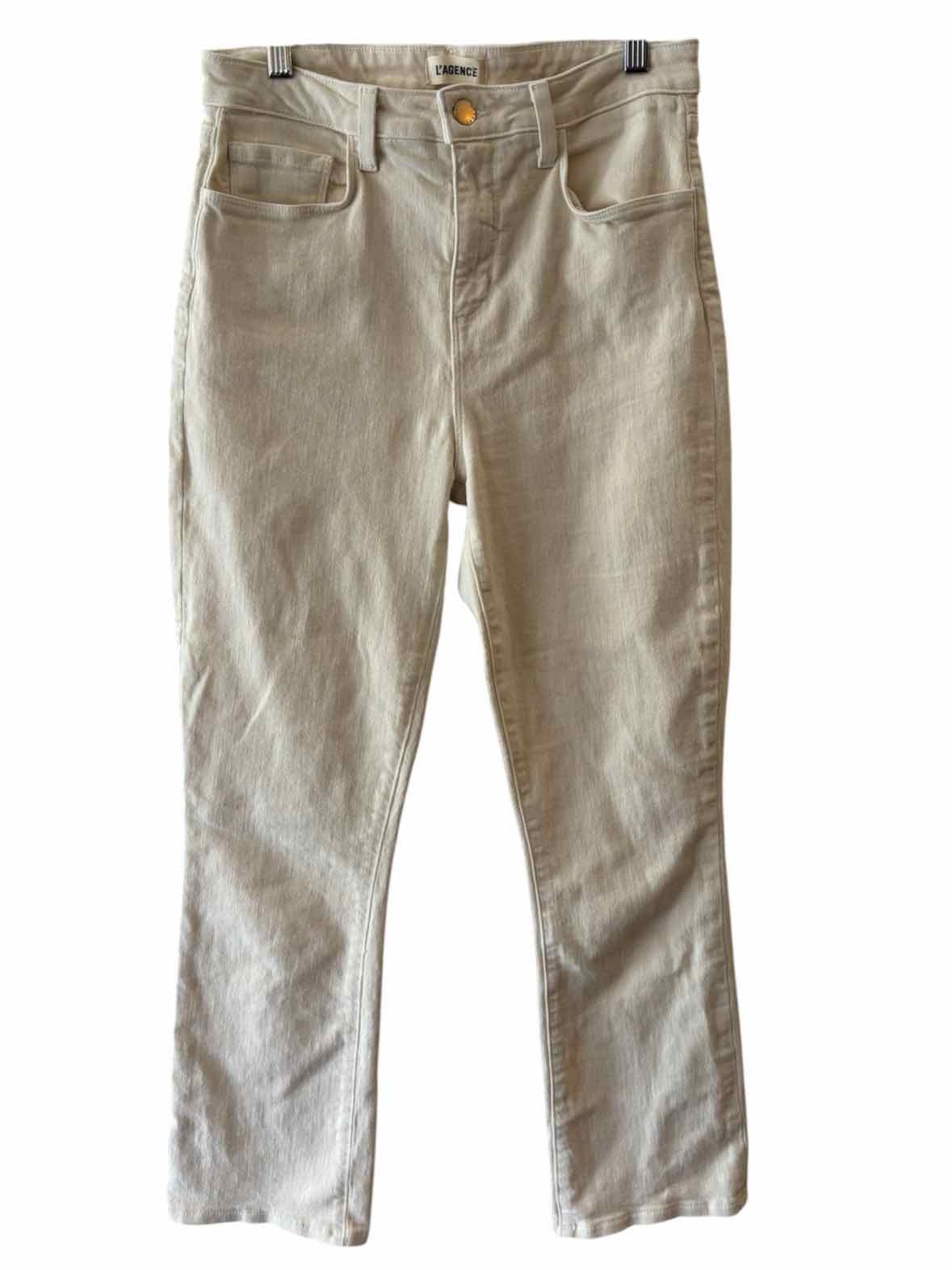 L'Agence Cream Size 28 Jeans