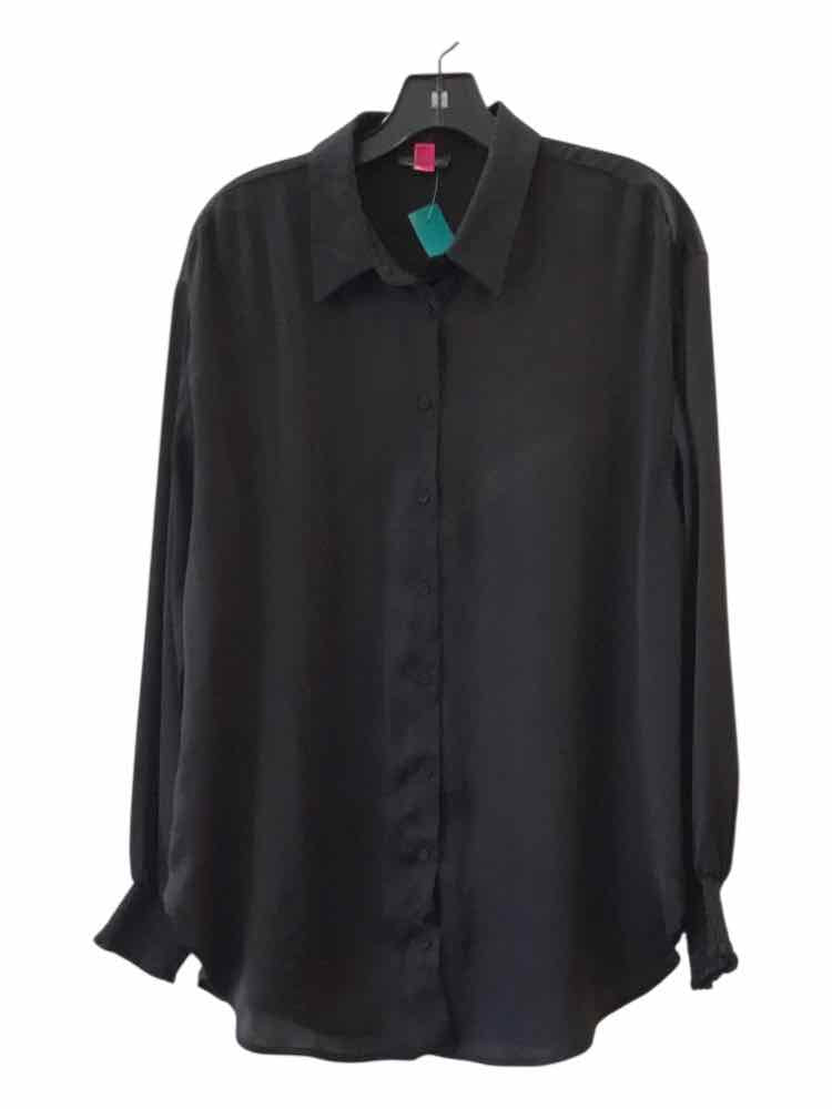 Vince Camuto Black Size L Shirt