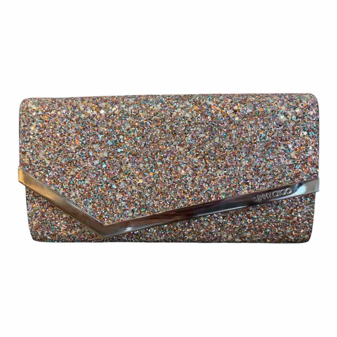Jimmy Choo Pink Multi Clutch
