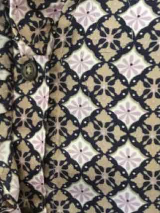 Cece Beige Multi Size XL Shirt