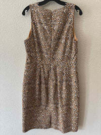 J Crew Factory tan multi Size 12 Dress