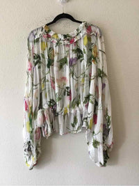 Ted Baker White Multi Size 12 Shirt