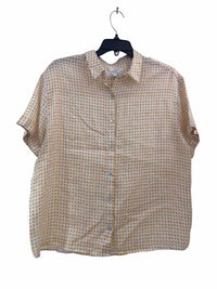C&C California White and Yellow Size L Shirt