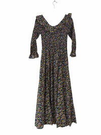 DOEN Black and floral Size S Dress