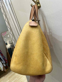 Carolina Herrera Andy 7 Yellow Handbag