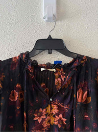 ULLA JOHNSON Black Multi Size 2 Shirt